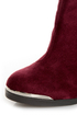 MTNG Fullu Aquila Burgundy Studded Ankle Boots