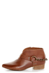 Sixtyseven Enrica Viriato Chestnut Winklepicker Ankle Boots