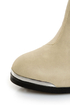 MTNG Fullu Off White Studded Ankle Boots