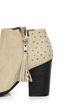 MTNG Fullu Off White Studded Ankle Boots