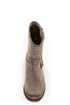 MTNG Hydra Wax Grey Suede Perforated Ankle Boots