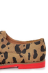 Madden Girl Jacobz Leopard Red Sole Lace-Up Oxfords