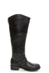 Madden Girl Lundunn Black Paris Belted Riding Boots