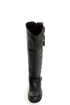 Madden Girl Lundunn Black Paris Belted Riding Boots