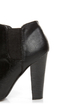Madden Girl Zelouss Black High Heel Ankle Boots