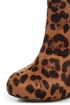 Madden Girl Zelouss Leopard Print High Heel Ankle Boots
