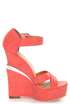Michael Antonio Studio George Coral Platform Wedges