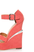 Michael Antonio Studio George Coral Platform Wedges