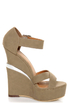 Michael Antonio Studio George Taupe Platform Wedges