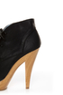 Maker's Flavia 30 Black Lace-Up Peep Toe Booties