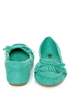 Mixx Penny 09 Green Kiltie Moccasin Flats