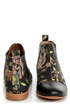 Matiko Jasper Rose Print Cap-Toe Chelsea Boots