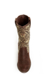 N.Y.L.A. Kylah Brown Tapestry Mid Calf Boots