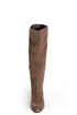 Naughty Monkey Bullet Brown Leather Laced Back Riding Boots