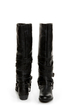 Naughty Monkey Desperado Black Belted Motorcycle Boots
