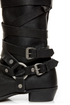 Naughty Monkey Desperado Black Belted Motorcycle Boots