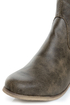 Not Rated Battlefront Khaki Snap Button-Studded OTK Riding Boots