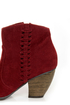 O\\\\\\\'Neill Raleigh Garnet Red Side-Stitched Ankle Booties