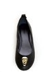 Promise Barbosa Black Skull Charm Ballet Flats