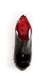 Promise Lewi Black Patent Cutout Shootie Pumps