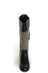Promise Mattie Black and Grey Quilted Riding Boots