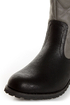 Promise Mattie Black and Grey Quilted Riding Boots