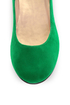 Promise Sakova Jade Green Mary Jane Ballet Flats