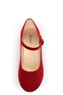 Promise Sakova Red Mary Jane Ballet Flats
