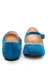 Promise Sakova Teal Blue Mary Jane Ballet Flats