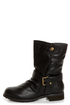 Promise Wichita Black Belted Motorcycle Boots