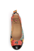 Penny Loves Kenny Nelly Black Multi Sparkle Print Cap Toe Flats