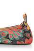 Penny Loves Kenny Nelly Black Multi Sparkle Print Cap Toe Flats