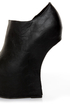 Privileged Keaton Black Shootie Heelless Platforms