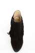 Privileged Lolla Black Fringe and Filigree Platform Booties