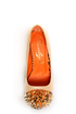 Privileged Lux Beige Spiked Cap-Toe Platform Heels