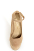 Privileged Riio Taupe Closed Toe Heelless Platforms
