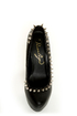 Privileged Rockstar Black Spiked Platform Pumps
