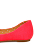 Privileged Vienna Neon Fuchsia Hot Pink Pointed Flats