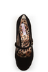 Qupid Pageant 25 Black Velvet Platform Mary Jane Pumps