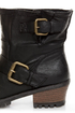 Qupid Reactor 01 Black Belted Ankle Boots