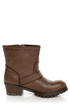 Qupid Reactor 01 Brown Belted Ankle Boots