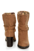 Qupid Rosdale 11 Camel Tapestry Convertible Boots