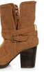 Qupid Rosdale 11 Camel Tapestry Convertible Boots