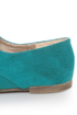 Qupid Salya 585 Teal Suede Lace-Up Oxfords