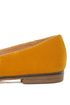 Qupid Strip 40 Mustard Velvet Tassel Smoking Slipper Flats