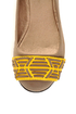 Qupid Thesis 193 Taupe Nubuck Two Tone Toe Band Ballet Flats