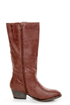 Qupid Trevor 02 Cognac Brown Classic Knee High Riding Boots