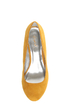 Qupid Worthy 01X Mustard Yellow Suede Platform Wedges