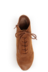 Qupid Worthy 27 Rust Oil Finish Lace-Up Oxford Wedges