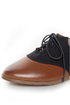 Restricted Betsy Whiskey and Navy Blue Saddle Shoe Oxfords